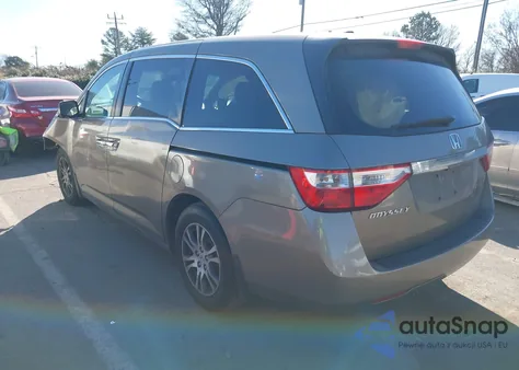 2012 Honda Odyssey Ex-L z USA, uszkodzony, nr VIN 5FNRL5H62CB071890